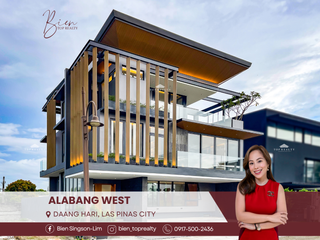 Brand New Modern 3-Storey with Basement House and Lot for Sale at Alabang West Hampton in Las Piñas City