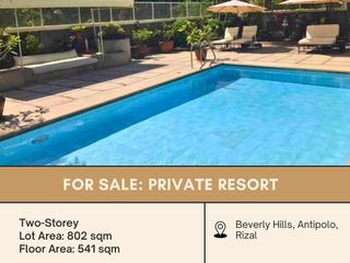 FOR SALE Private Resort located at Beverly Hill, Beverly Hills, Antipolo, Rizal