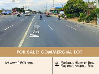FOR SALE Commercial Lot located at Marilaque Highway, Brgy. Mayamot, Antipolo, Rizal