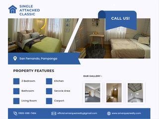 La Aldea Fernandina II Unihomes For Sale In Del Carmen, San Fernando Pampanga