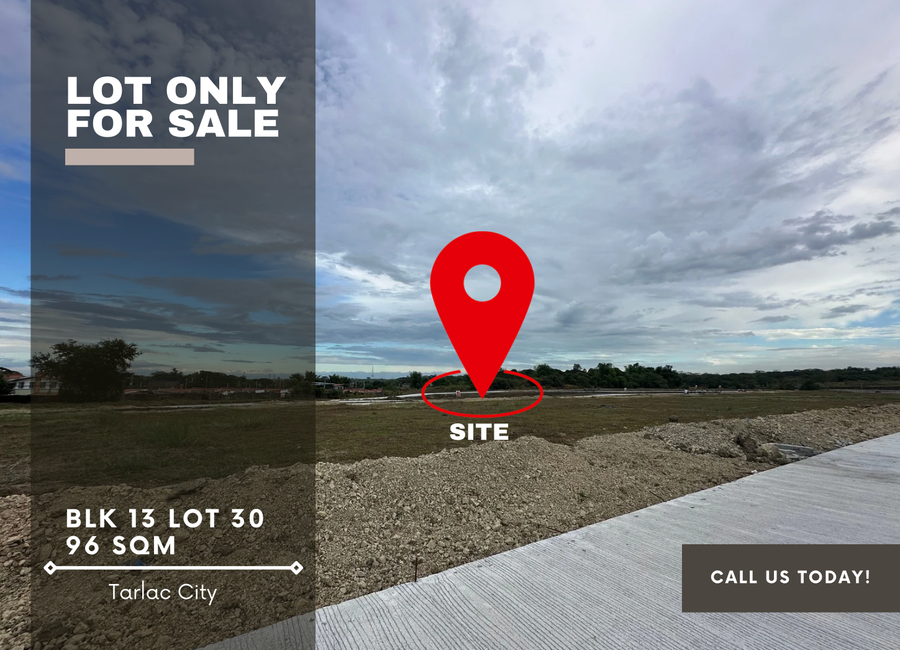 Lot Only For Sale Affordable In Tarlac City, Tarlac