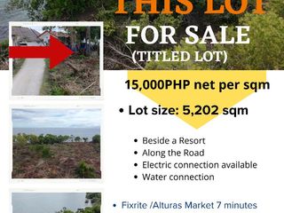 CLIFF LOT FOR SALE (TITLED)