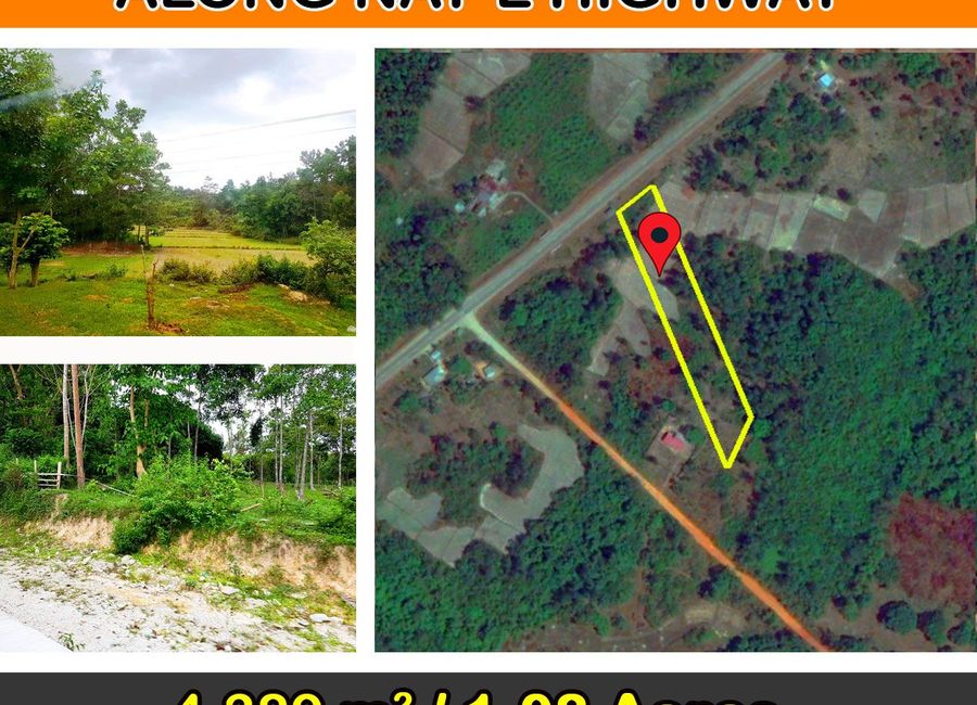 4,389 m2 / 1.08 Acres | Choice Residential Lot Along Nat’l Highway