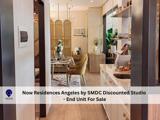Now Residences Angeles by SMDC Discounted Studio - End Unit For Sale