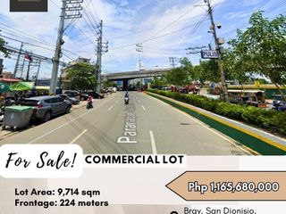 FOR SALE Commercial Lot located at Brgy. San Dionisio, Sucat, Parañaque City