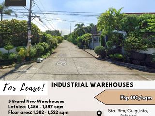 For Lease: Warehouses located in Sta. Rita, Guiguinto, Bulacan Inside Logistic Hub