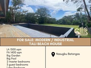 FOR SALE: "Brand New" Modern Industrial Tali Beach House, Nasugbu Batangas