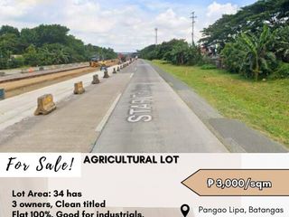 FOR SALE Agricultural Lot located at Pangao Lipa, Batangas