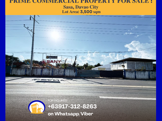 3,500sqm Prime Commercial Property for Sale in Sasa Davao City