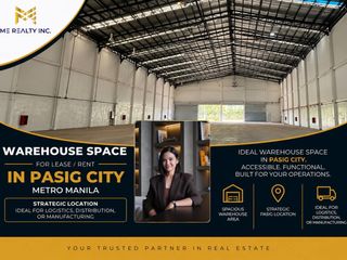 Warehouse Space for Lease Rent in Pasig City