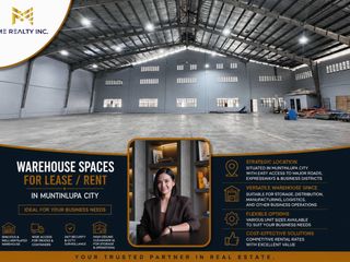 Warehouse Spaces for Lease Rent in Muntinlupa City