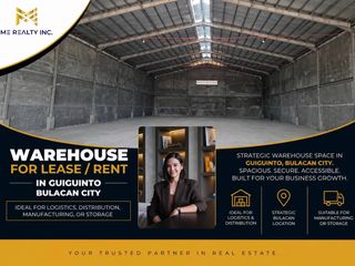 Warehouse Space for Lease Rent in Guiguinto Bulacan City