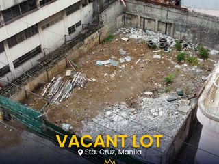 For Sale 432 sqm Commercial Vacant Lot in Santa Cruz Manila