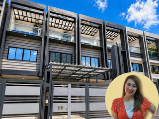 Fully Furnished New Townhouse For Sale in Tandang Sora near Commonwealth Quezon City