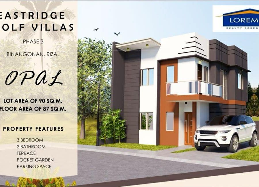 READY TO MOVE IN WITH OVERLOOKING VIEW HOUSE AND LOT FOR SALE IN EASTRIDGE BINANGONAN