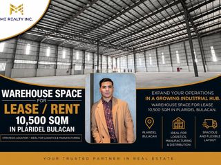 Warehouse Space for Lease Rent 10,500 sqm in Plaridel Bulacan