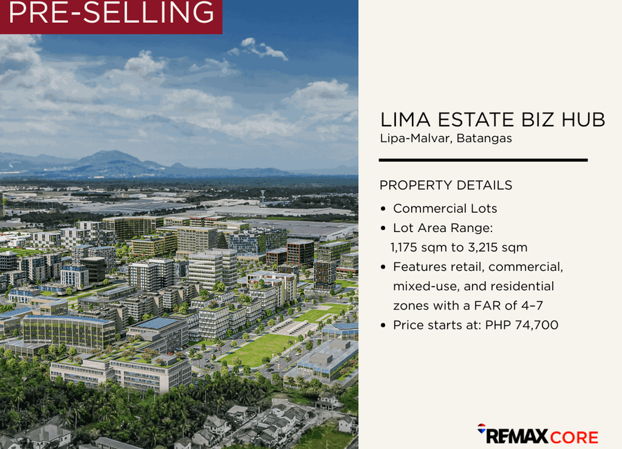 PRE-SELLING: Lima Estate Commercial Lot By Aboitiz Land InfraCapital