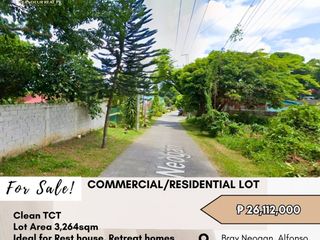 For Sale: Commercial Lot located in Brgy Neogan, Alfonso, Tagaytay City