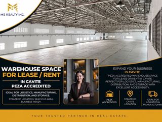 PEZA Warehouse for Lease Cavite