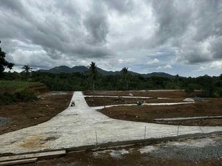 Small Farm Residential Lot for Sale, along national road, w/ mountain view, development completed - Magallanes Cavite