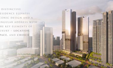 PARK CENTRAL TOWERS: South Tower: 3BR Glass Suite Plus, 239 sqm, 3 parking, P148M