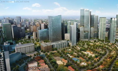PARK CENTRAL TOWERS: North Tower: 2BR Gallery Villa for Sale, 222 sqm, 2 parking, P130M