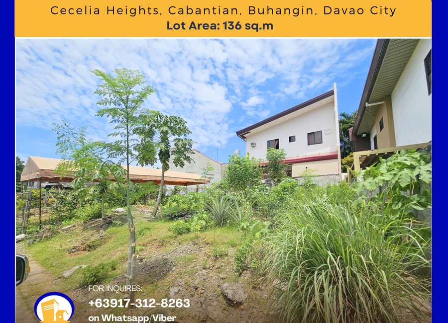 Davao City Residential Lot for Sale | Cecelia Heights Subdivision, Cabantian, Davao City