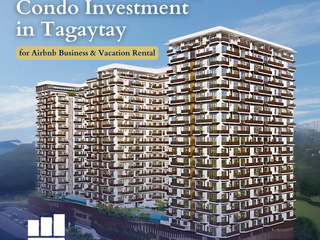 One Tolentino East Tagaytay unit for sale 58 Sqm