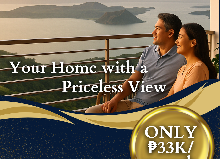 Condo for sale in tagaytay 25k monthly only zero interest