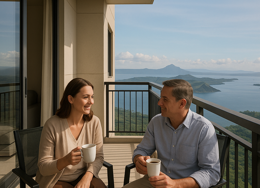 Condominium for sale in Tagaytay with view