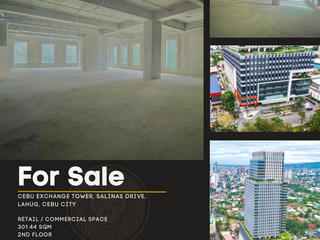 301sqm Retail Space for Sale in Cebu Exchange Tower, Cebu