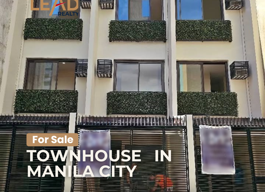 3 Bedroom Townhouse For Sale Townhomes in Manila City for sale