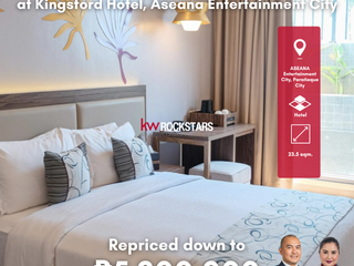 Great Investment Opportunity! Own a Queen Suite at Kingsford Hotel in Paranaque