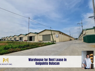 Warehouse for Rent Lease in Guiguinto Bulacan