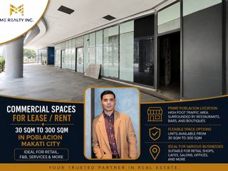 Commercial Spaces for Lease Rent in Poblacion Makati City