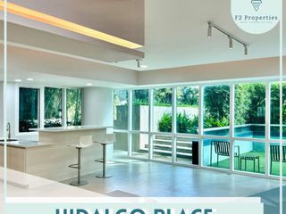 2 BEDROOM GARDEN UNIT FOR RENT IN HIDALGO PLACE. ROCKWELL MAKATI CITY