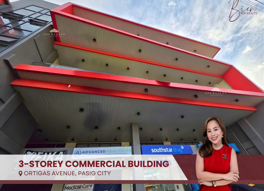 Ortigas Avenue, Pasig City Property | 3-Storey Commercial Building with ...