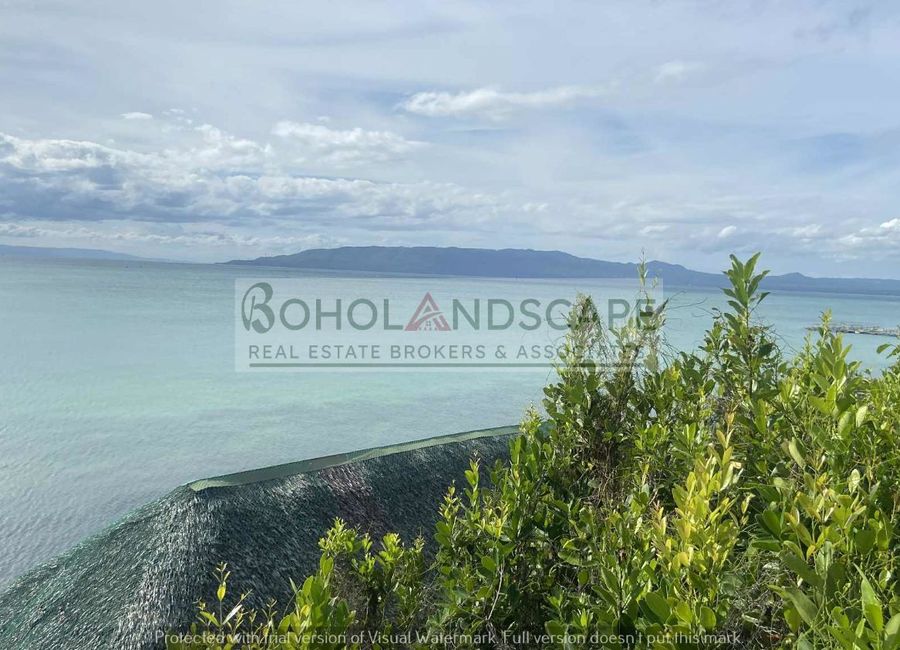 Cliffside Beachfront Lot for Sale in Songculan, Dauis, Panglao Island, Bohol