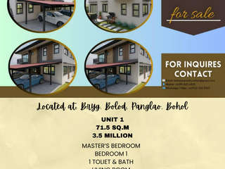 Apartment for Sale – Minutes from Panglao  International Airport I BOHOLANA REALTY