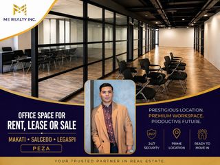 Office Space for Lease or Sale in Makati CBD Salcedo & Legazpi Village PEZA Building