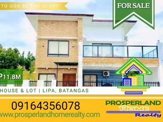 🏡 FOR SALE: PREMIUM SINGLE DETACHED HOUSE & LOT IN LIPA, BATANGAS