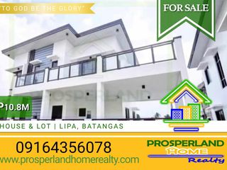 🏡 FOR SALE: BRAND NEW SINGLE DETACHED HOUSE & LOT IN LIPA, BATANGAS