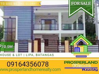 🏡 FOR SALE: MODERN SINGLE DETACHED HOUSE & LOT IN LIPA, BATANGAS