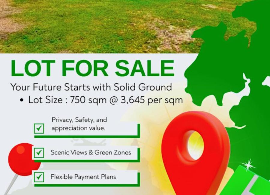 2 Lots Available for Lot 727 sqm & 750 sqm @ San Isidro Dauis Bohol