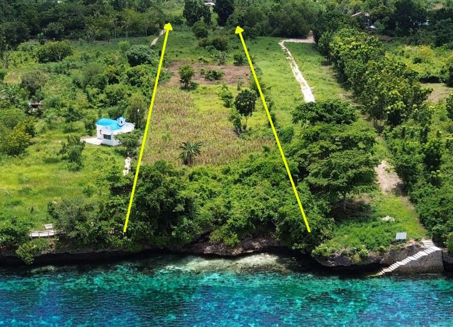 1-Hectare cliffside beachfront lot