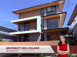 Brand New 3-Storey House and Lot with Basement for Rent in Taguig City | McKinley Hill Village 4 Bedroom 4BR