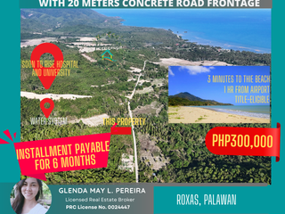 300k INSTALMENT RESIDENTIAL ROADSIDE LOT NEAR THE BEACH
