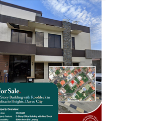 Belisario Heights - Two (2) Storey Building w/ roofdeck for sale