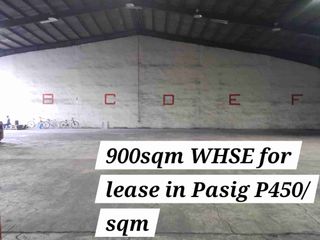 900 SQM COMMERCIAL WHSE FOR LEASE. P450 / SQM. DIRECT CLIENTS ONLY.