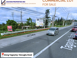 Commercial Lot for Sale along Tagaytay–Nasugbu Road Near Twin Lakes